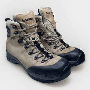 VTG La Sportiva Thunder Gore-tex GTX Hiking Beige Ankle Boots Women's 8 US Read*